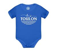 Fabulous Body Bébé Manche Courte Bleu Toulon Minimalist Ville France Soleil Plage