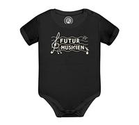 Fabulous Body Bébé Manche Courte Futur Musicien Artiste Musique Passion