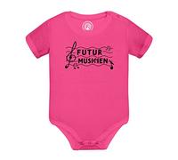 Fabulous Body Bébé Manche Courte Rose Futur Musicien Artiste Musique Passion