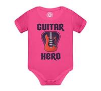 Fabulous Body Bébé Manche Courte Rose Guitar Hero Musique Rock Avenir
