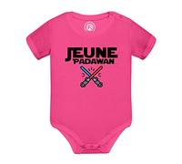 Fabulous Body Bébé Manche Courte Rose Jeune Padawan Etoile Galaxy Chevalier