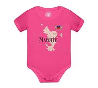 Fabulous Body Bébé Manche Courte Rose Mayotte 976 Département Outre Mer Carte Ancienne Rare