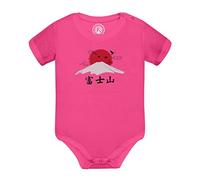 Fabulous Body Bébé Manche Courte Rose Mont Fuji Japon Asie Culture Art