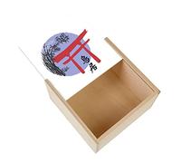 Fabulous Boite Coffret en Bois - Torii Bouddhisme Japon Asie Culture Portail (11 x 11 x 3,5 cm)