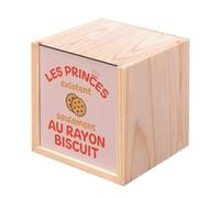 Fabulous Boite en Bois Coffret - Les Princes existent seulement au Rayon Biscuit (10 x 10 x 10 cm)