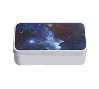 Fabulous Boite en Métal Nebuleuse de la tete de sorciere Astronomie Espace Galaxie - 11 x 18,5 x 5,5 cm - Boite de rangement, clé, outils, boite à Lunch, Sucre, Biscuit