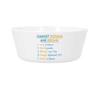 Fabulous Bol Repas Bébé et Enfant Plastique - Comment Préparer un Biberon Papa Maman Blague - Vaisselle Incassable pour Purée, Soupe, Céréales ou Goûter Compatible Micro-ondes Imprimé en France