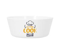 Fabulous Bol Repas Bébé et Enfant Plastique - Future Cook Cooking Job Gastronomy - Vaisselle Incassable pour Purée, Soupe, Céréales ou Goûter Compatible Micro-ondes Imprimé en France