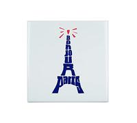 Fabulous Carreau Céramique Décoratif 20 x 20 cm - Bonjour Paris Tour eiffel France Voyage Ville Vacances
