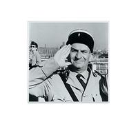 Fabulous Carreau Céramique Décoratif 20 x 20 cm - Louis De Funès Acteur Français Photo de Star Célébrité Vieux Cinéma Original 3 Gendarmes