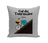 Fabulous Coussin 40x40 cm Col du Tourmalet Vélo France Cyclisme Tour Course Pyrénées