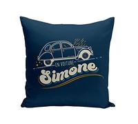 Fabulous Coussin 40x40 cm en Voiture Simone Humour Voiture Vieux