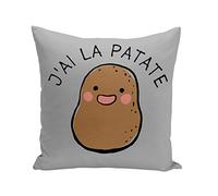Fabulous Coussin 40x40 cm J'Ai la Patate Expression Légumes Humour
