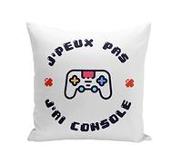 Fabulous Coussin 40x40 cm J'Peux Pas J'Ai Console Jeux Vidéo Gaming