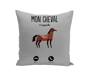 Fabulous Coussin 40x40 cm Mon Cheval m'appelle Animaux Passion