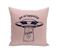 Fabulous Coussin 40x40 cm on m'appelle l'Ovni Musique Jul Enfant