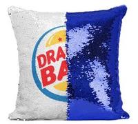 Fabulous Coussin avec Housse Sequin - Paillettes Bleu Burger King Dragon Ball [40 x 40 cm] Bleu G