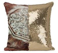 Fabulous Coussin avec Housse Sequin - Paillettes Doré Rome Durant l'Empire Romain Alan Sorrell [40 x 40 cm] Doré G