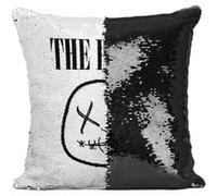 Fabulous Coussin avec Housse Sequin - Paillettes Noir The Purge - Nirvana [40 x 40 cm] Noir G