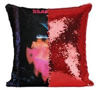 Fabulous Coussin avec Housse Sequin - Paillettes Rouge Black Sabbath Paranoid [40 x 40 cm] Rouge G