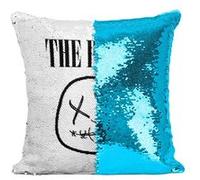 Fabulous Coussin avec Housse Sequin - Paillettes Turquoise The Purge - Nirvana [40 x 40 cm] Turquoise G