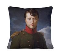 Fabulous Coussin avec sa Housse en Lin - Napoleon Bonaparte Empereur Francais Portrait Peinture - 40 x 40 cm