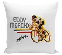 Fabulous Coussin blanc Eddy Merckx Vintage [40x40 cm] Blanc G