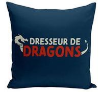 Fabulous Coussin bleu Dresseur de Dragons [40x40 cm] Bleu G