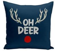 Fabulous Coussin bleu Oh Deer Renne [40x40 cm] Bleu G