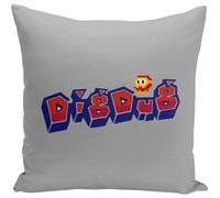 Fabulous Coussin gris Dig Dug 1982 [40x40 cm] Gris G
