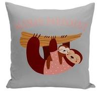 Fabulous Coussin gris Maman Paresseux [40x40 cm] Gris G