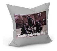 Fabulous Coussin Gris The King Stays The King The Wire [40x40 cm] Gris G