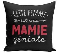 Fabulous Coussin noir Cette Femme est une Mamie Géniale [40x40 cm] Noir G