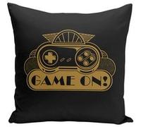 Fabulous Coussin noir Game On ! [40x40 cm] Noir G