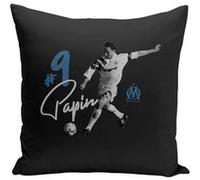 Fabulous Coussin noir Jean Pierre Papin Marseille [40x40 cm] Noir G