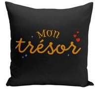 Fabulous Coussin noir Mon Trésor [40x40 cm] Noir G