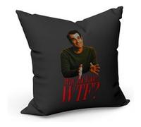 Fabulous Coussin Noir Why The Face The Modern Family [40x40 cm] Noir G