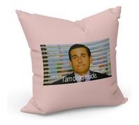 Fabulous Coussin Rose I am Dead Inside The Office [40x40 cm] Rose G