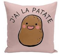 Fabulous Coussin rose J'ai la Patate [40x40 cm] Rose G