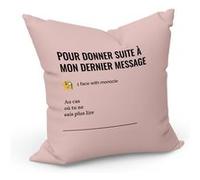 Fabulous Coussin Rose Pour Donner Suite [40x40 cm] Rose G