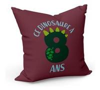 Fabulous Coussin Rouge Ce Dinosaure À 8 Ans [40x40 cm] Rouge G