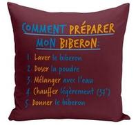 Fabulous Coussin rouge Comment Préparer un Biberon [40x40 cm] Rouge G