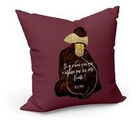 Fabulous Coussin Rouge Il y a Une Voix Qui N'utilise Pas Les Mots Rumi [40x40 cm] Rouge G