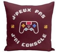 Fabulous Coussin rouge J'peux pas j'ai Console [40x40 cm] Rouge G