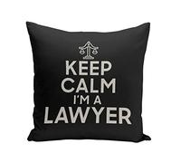 Fabulous Coussin Taie 40 x 40 cm Keep Calm I'm a Lawyer Parodie Métier Job Avocat