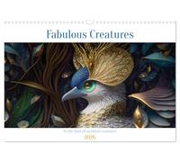 Fabulous creatures - In the land of mythical creatures (Wall Calendar 2026 DIN A3 landscape), CALVENDO 12 Month Wall Calendar: Fabulous animals from the land of fantasy