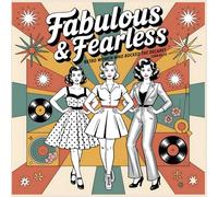 Fabulous & Fearless: Retro Women Who Rocked the Decades: Vintage Fashion Coloring Book for Adults | 1950s-1970s Iconic Women | Bold Line Art, 8.5”x8.5”, 30 Pages
