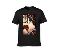 Fabulous Gaisha Tenjou Tenge Manga Tradition Unisex 100% Cotton Short-Sleeve T-Shirts Black XL