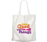 Fabulous Grand sac pour shopping See Good in All Things Blanc G