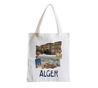 Fabulous Grand Sac Shopping Plage Etudiant Alger Collage Voyage Tourisme Carte Postale